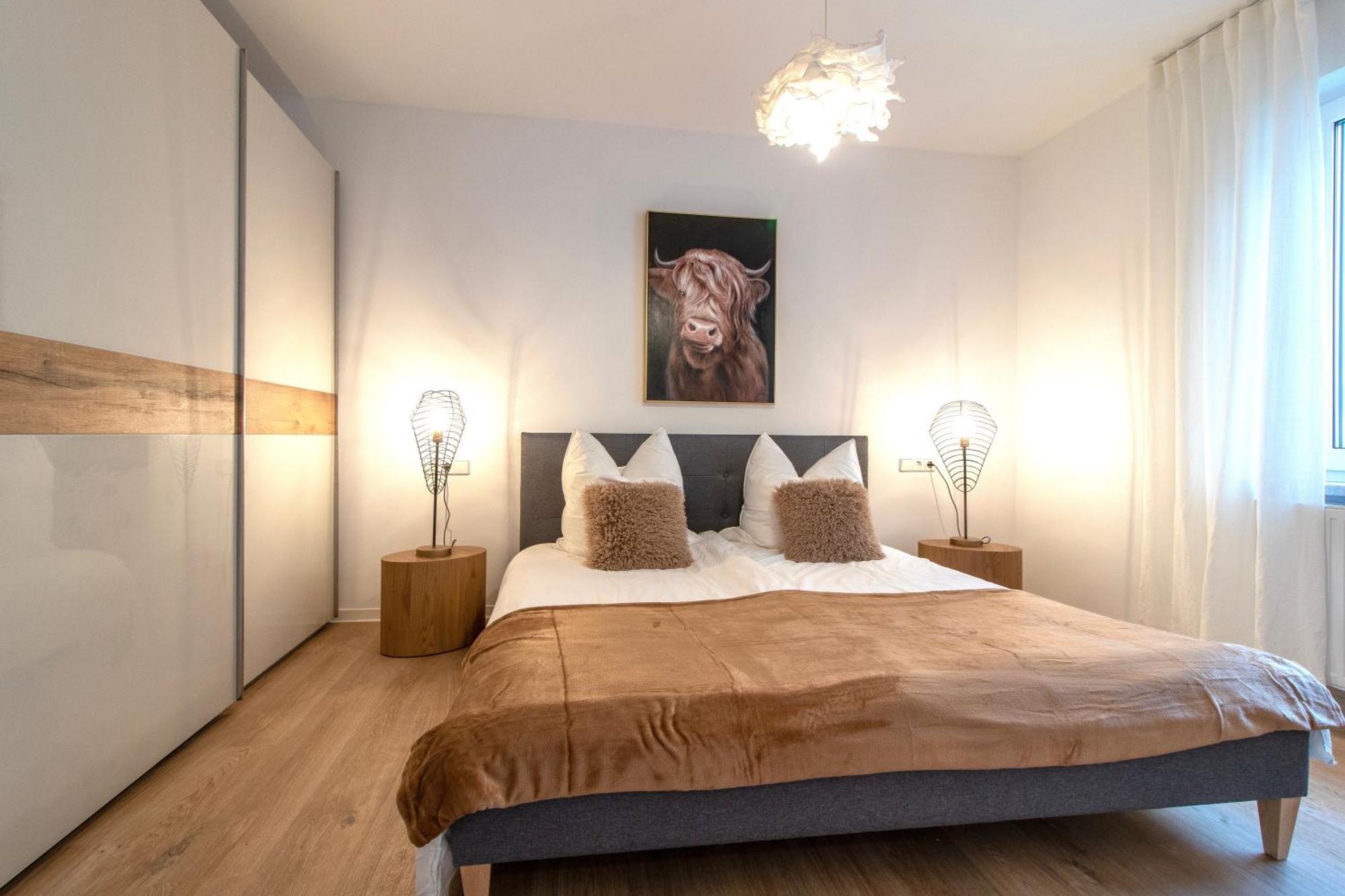 Stilvolles City-Apartment I Netflix I Wlan L Stellplatz I Zentral Schwarzenberg  Exterior photo